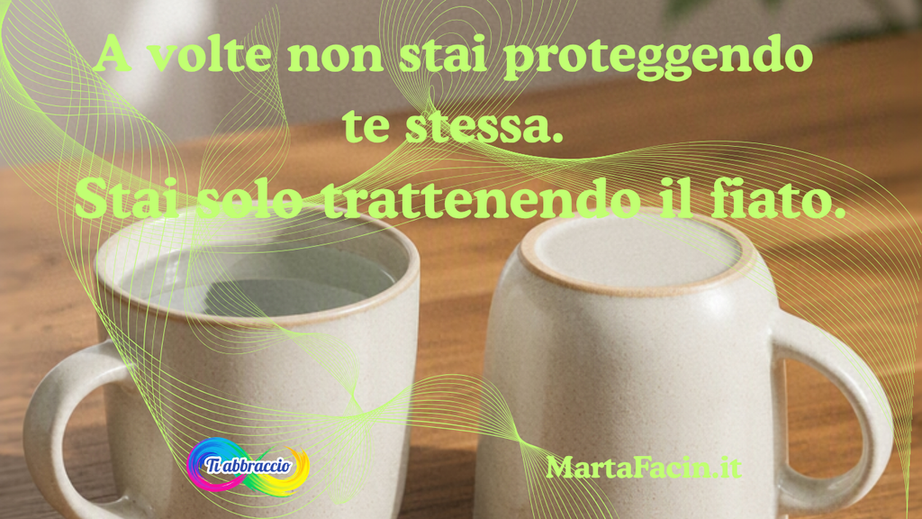 Stai solo trattenendo il fiato